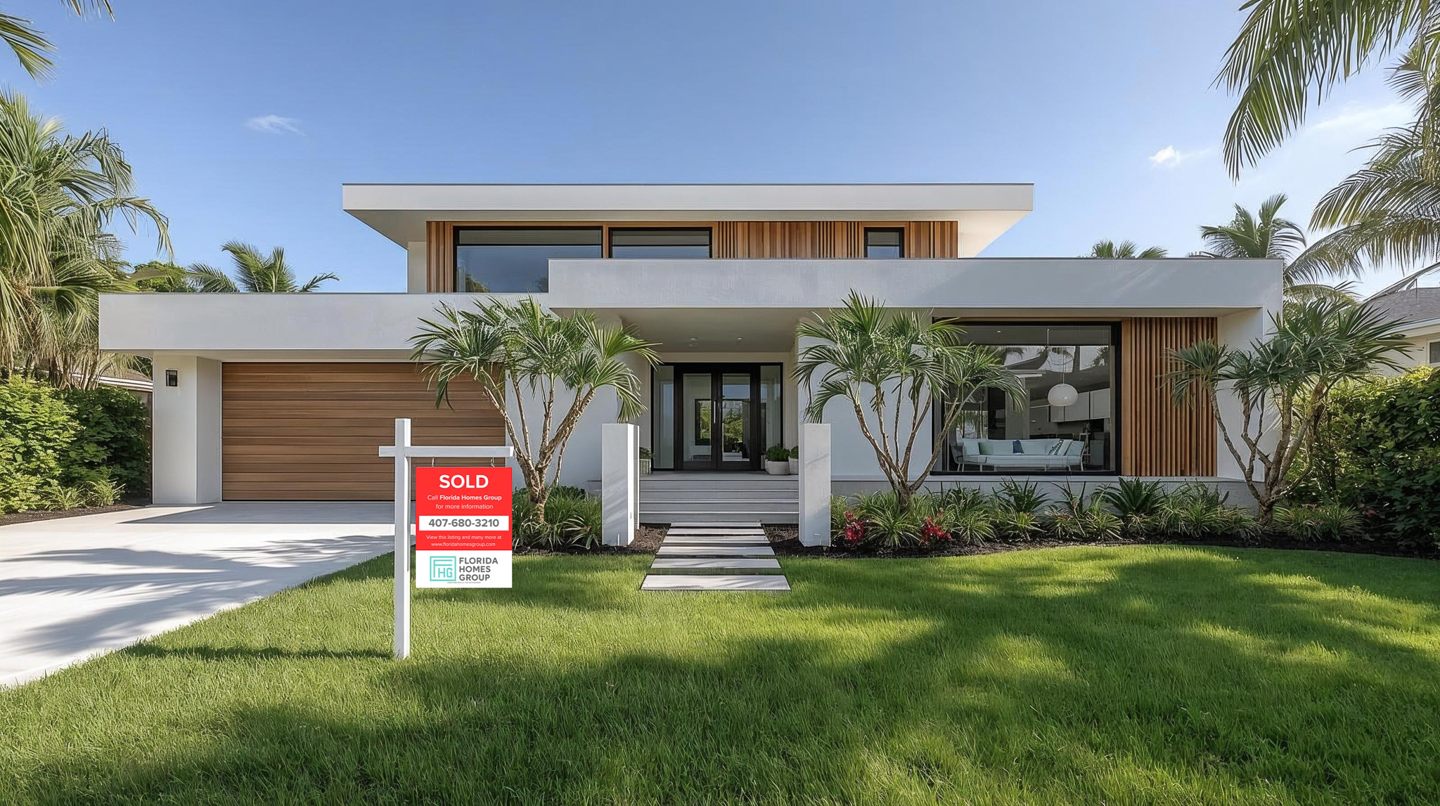 Florida Homes Group For Sale Sign Orlando Home